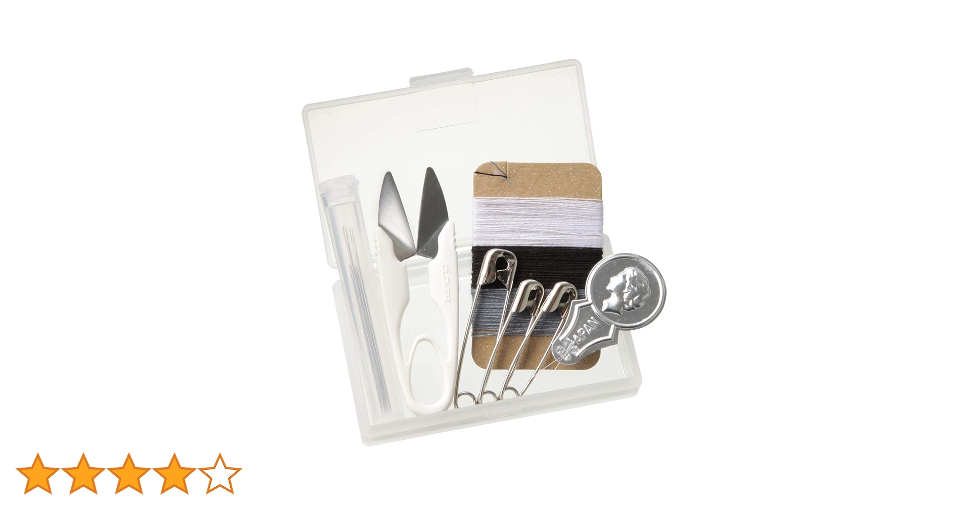 Amazon.co.jp: 無印良品 携帯用ソーイングセット 約